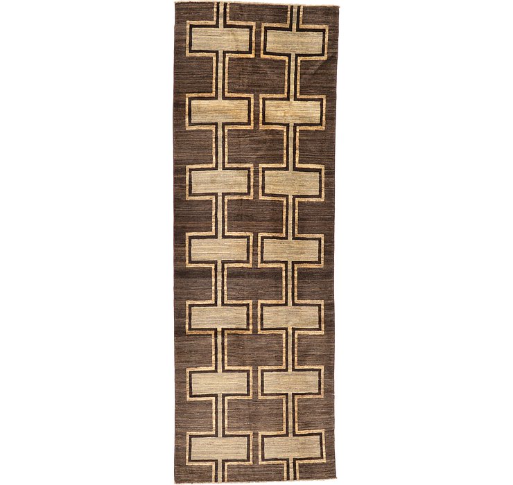 3' 4 x 9' 9 Modern Ziegler Runner Rug