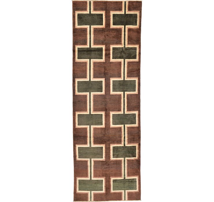 3' 4 x 9' 8 Modern Ziegler Runner Rug
