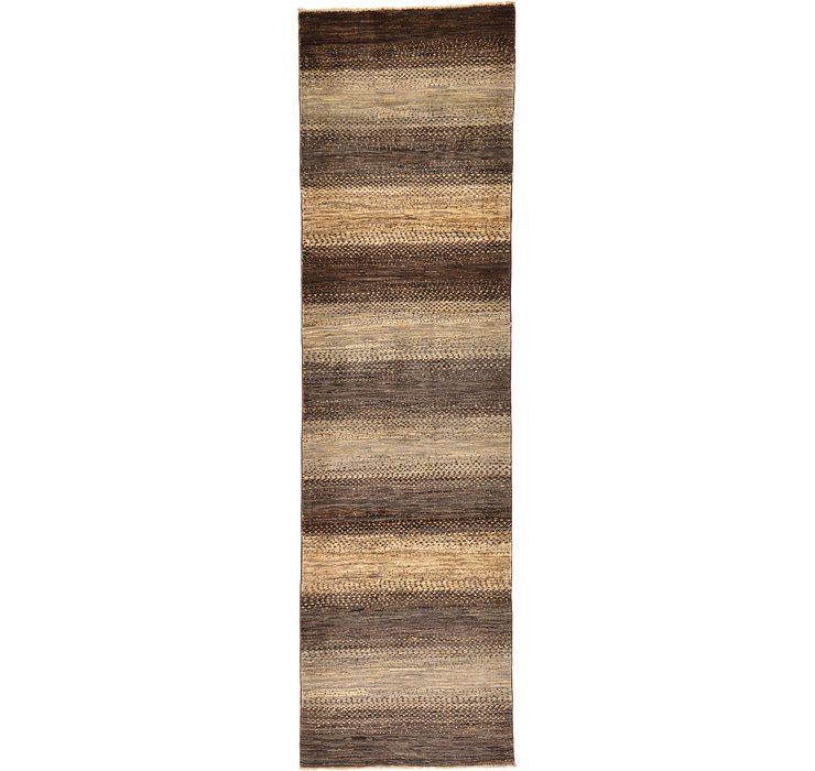 2' 10 x 10' Modern Ziegler Runner Rug