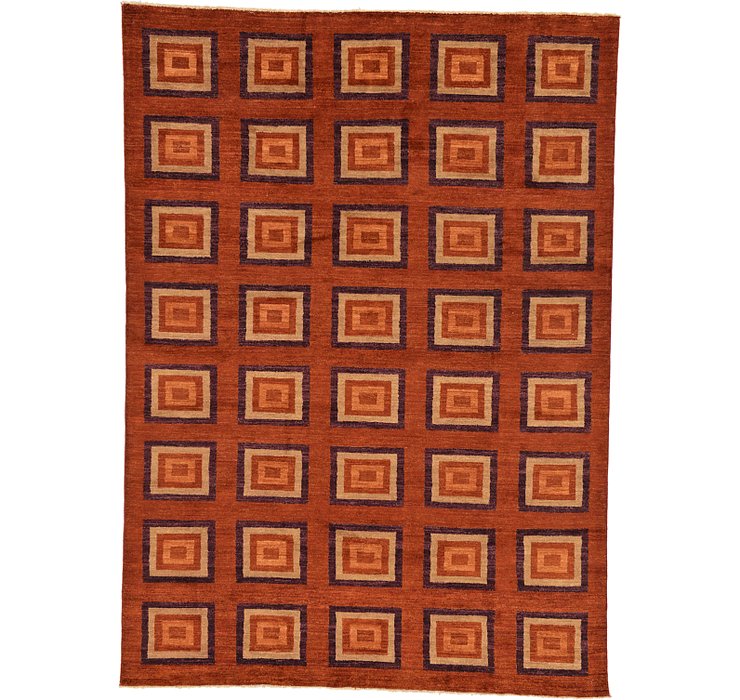 6' 8 x 9' 4 Modern Ziegler Rug