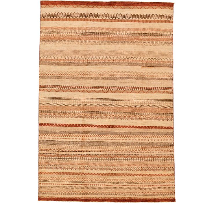 6' 9 x 10' Modern Ziegler Rug