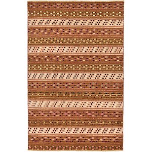 Unique Loom 4' x 6' Modern Ziegler Rug