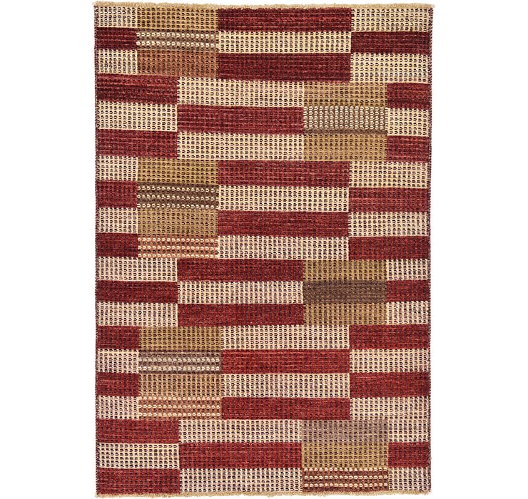 HandKnotted 4' 7 x 6' 7 Modern Ziegler Rug