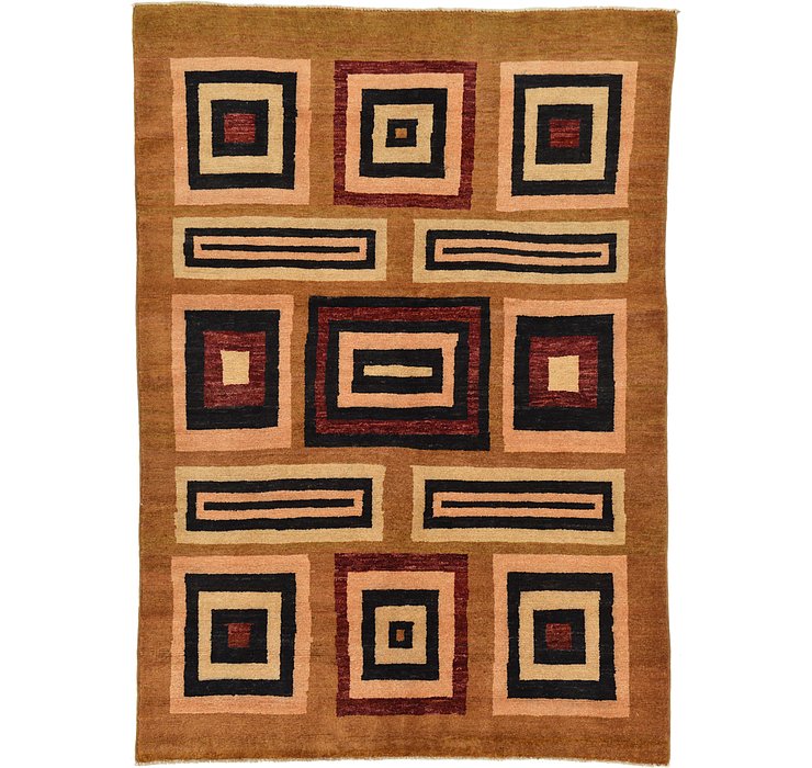 4' 8 x 6' 7 Modern Ziegler Rug
