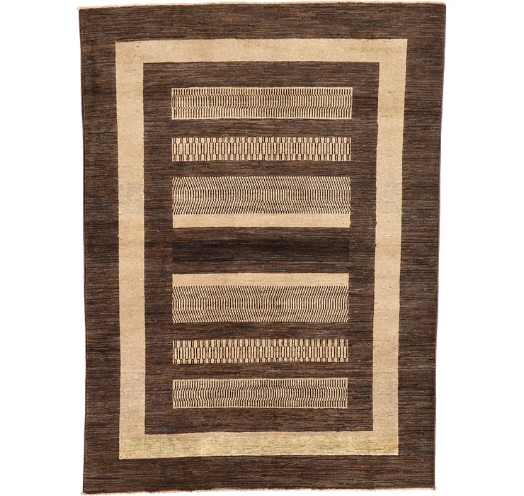 4' 9 x 6' 5 Modern Ziegler Rug