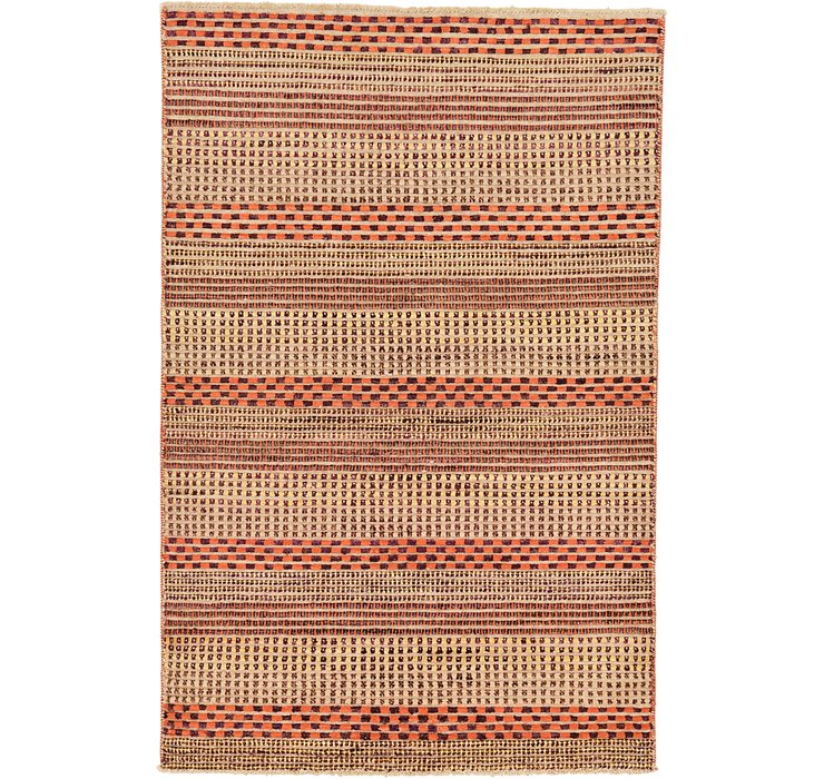 HandKnotted 3' 10 x 6' Modern Ziegler Rug