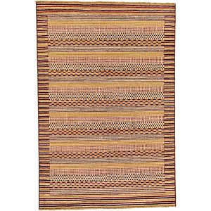 Unique Loom 5' 4 x 8' Modern Ziegler Rug