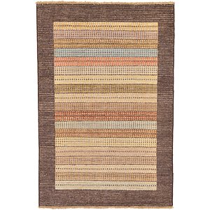 Unique Loom 4' 6 x 6' 7 Modern Ziegler Rug