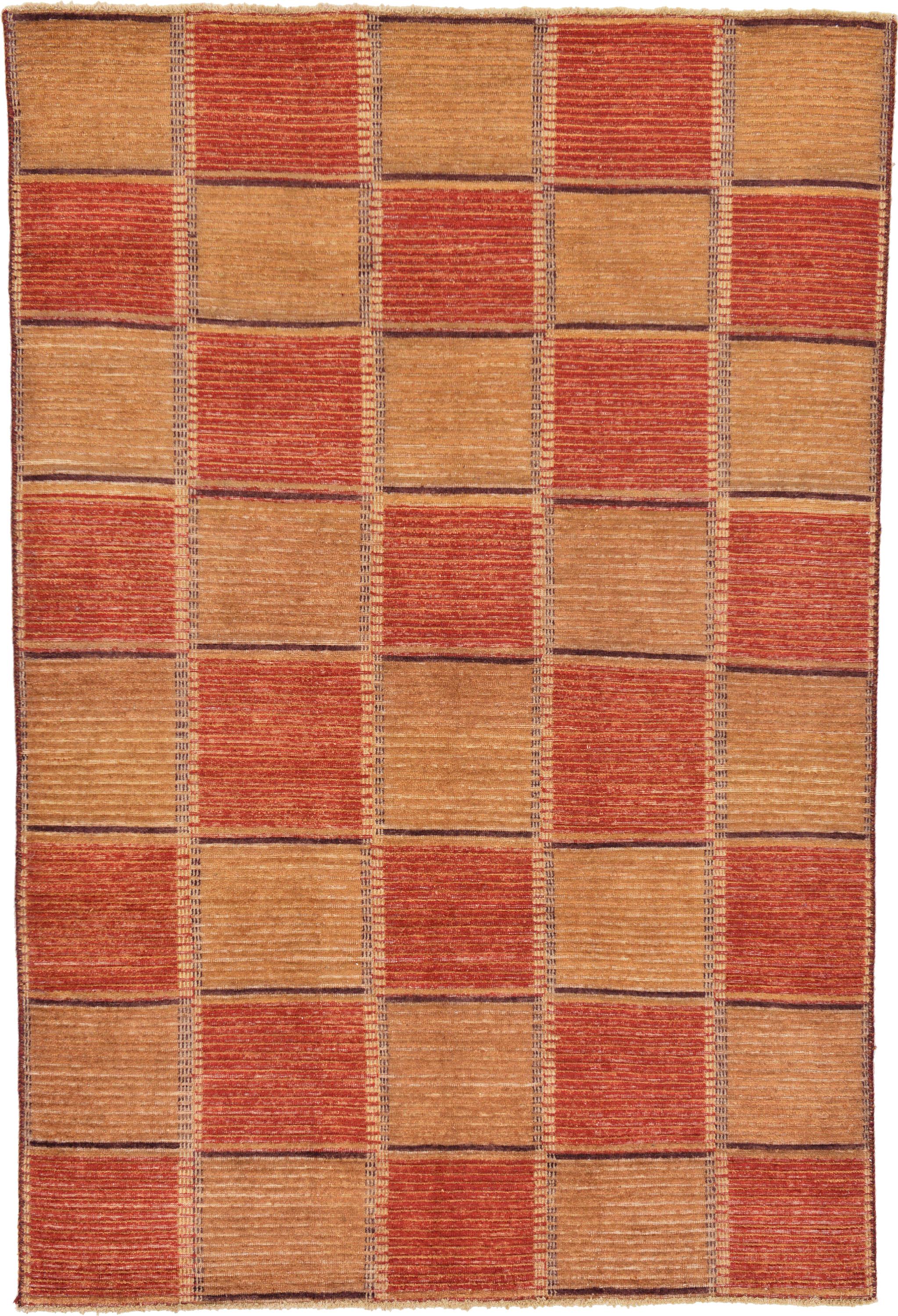 Rust Red 5' 7 x 8' 4 Modern Ziegler Rug eSaleRugs