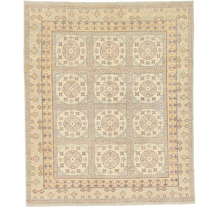7' 10 x 9' 5 Khotan Ziegler Rug