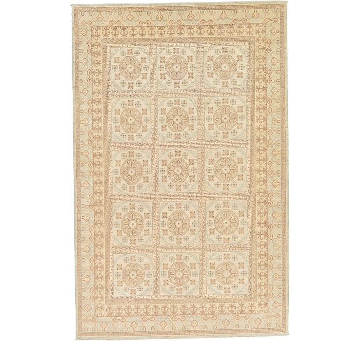 8' 6 x 13' 3 Khotan Ziegler Rug