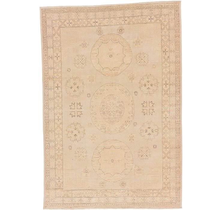 6' 7 x 9' 7 Khotan Ziegler Rug