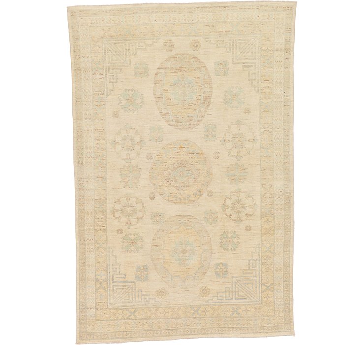 6' 5 x 9' 9 Khotan Ziegler Rug