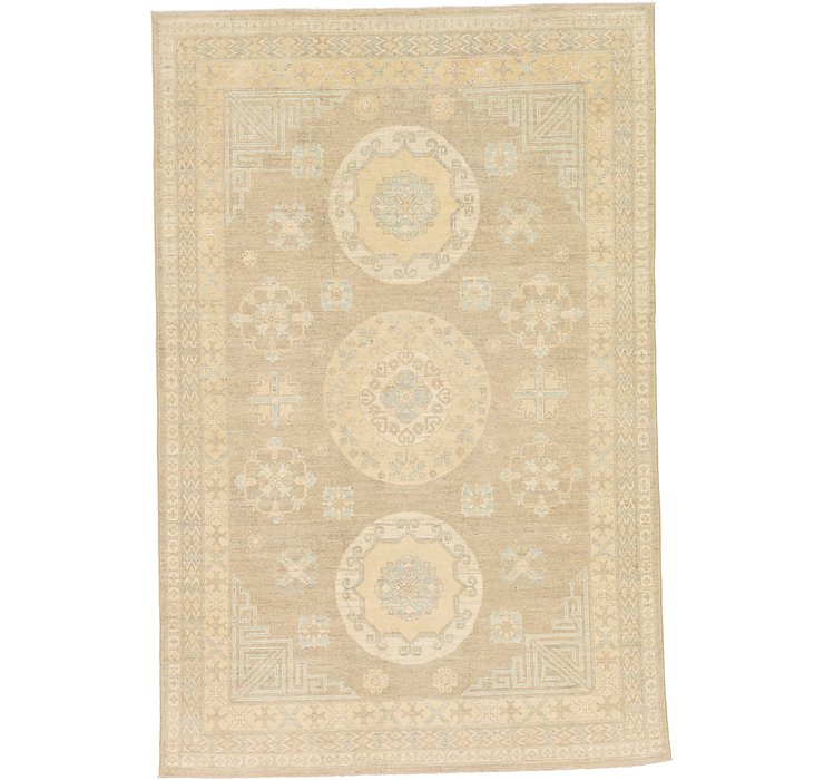 6' 5 x 9' 7 Khotan Ziegler Rug