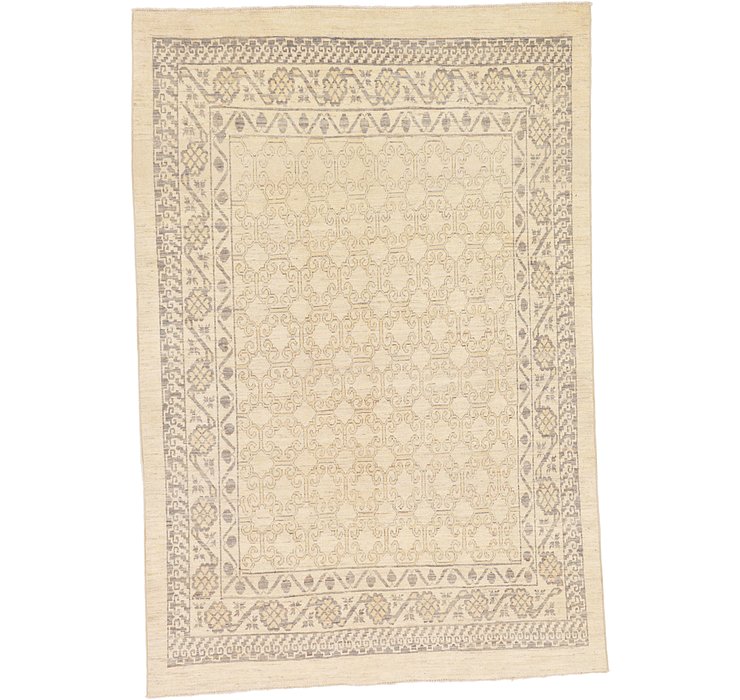 6' 4 x 9' 4 Khotan Ziegler Rug
