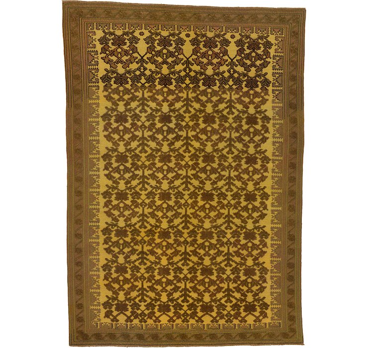 6' 6 x 9' 4 Kilim Suzani Rug