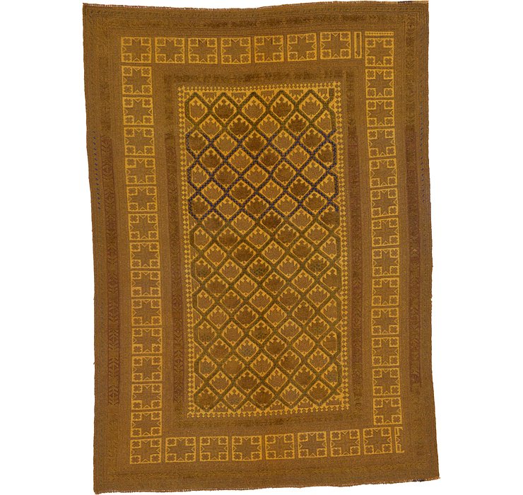 6' 4 x 9' Kilim Suzani Rug