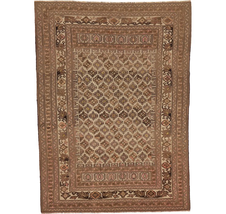 6' 6 x 8' 10 Kilim Suzani Rug