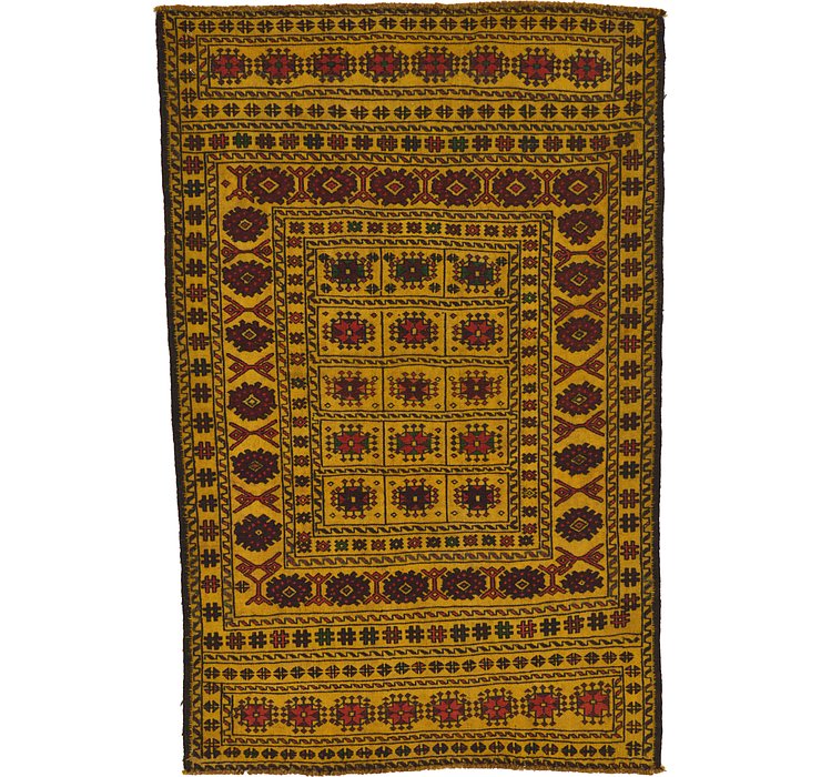 122cm x 188cm Kilim Afghan Rug