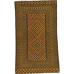 4' x 6' 8 Kilim Afghan Rug