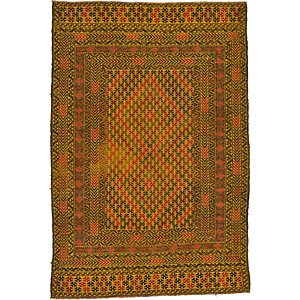 4' x 6' Kilim Afghan Rug