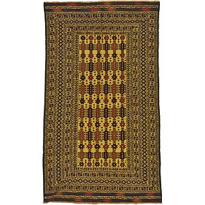 4' x 6' 8 Kilim Afghan Rug