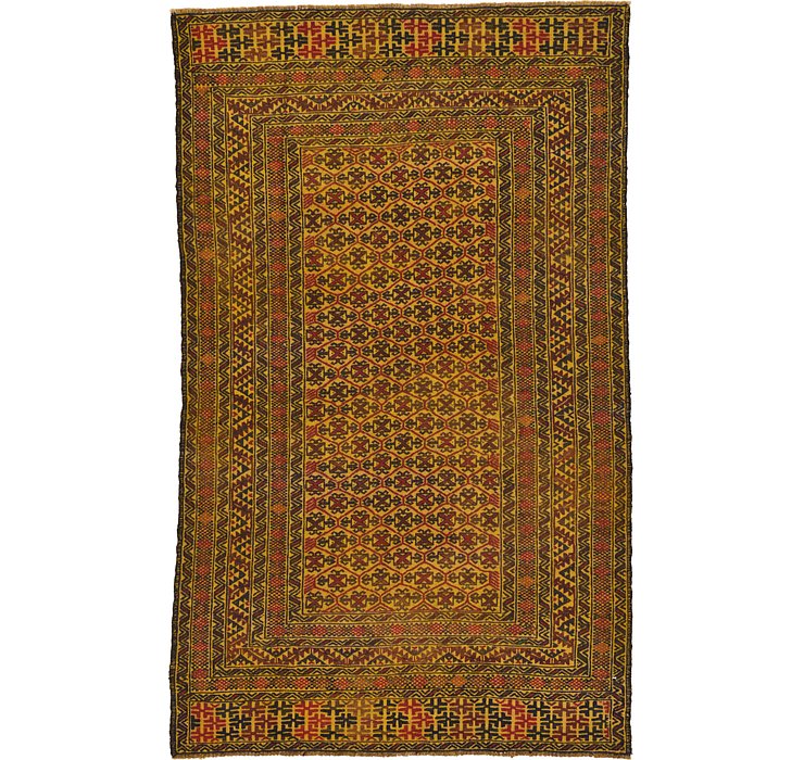 4' x 6' 7 Kilim Afghan Rug