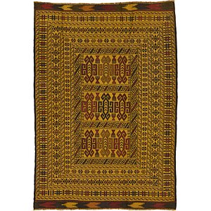 4' 3 x 6' Kilim Afghan Rug