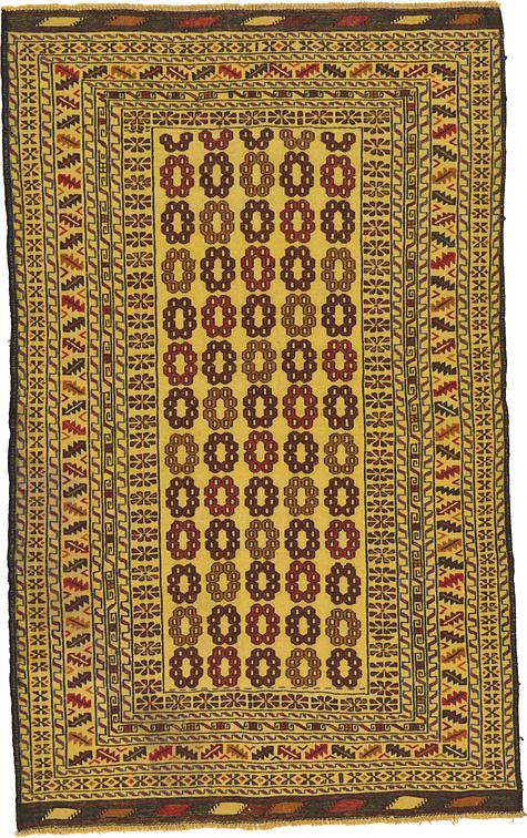 Gold 3 10 X 6 Kilim Afghan Rug Area Rugs Erugs Main Image Of Rug