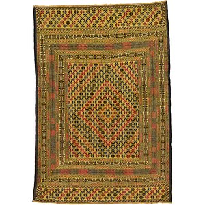 4' x 6' Kilim Afghan Rug