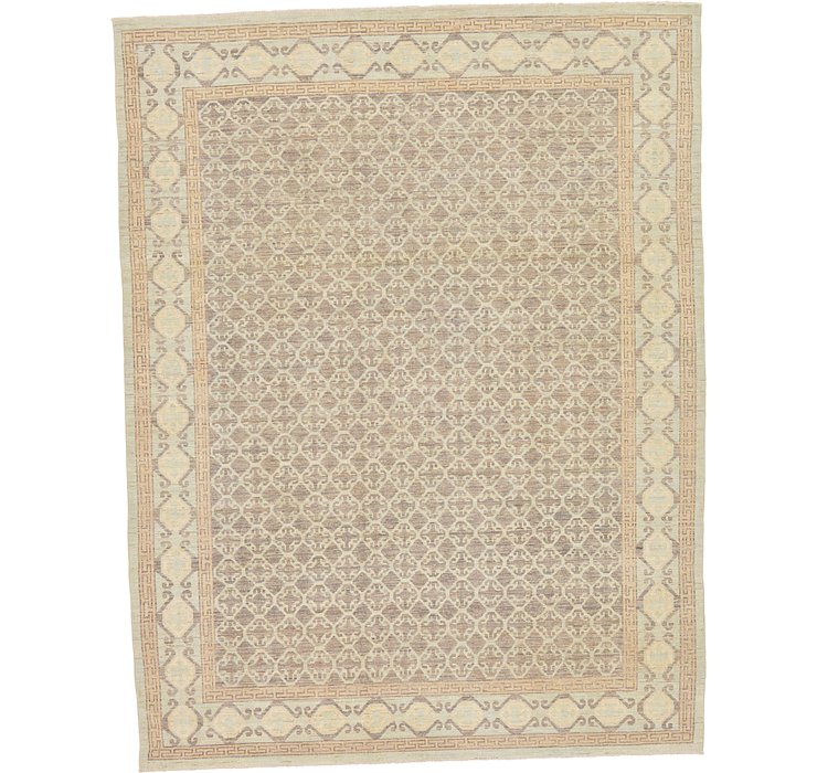 9' x 11' 9 Khotan Ziegler Oriental...