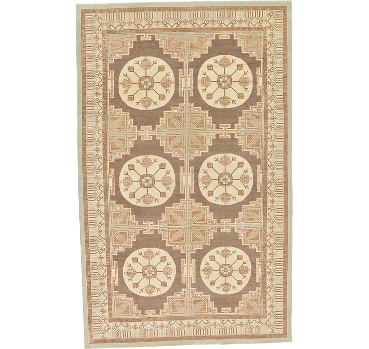 9' 10 x 15' 9 Khotan Ziegler Oriental...