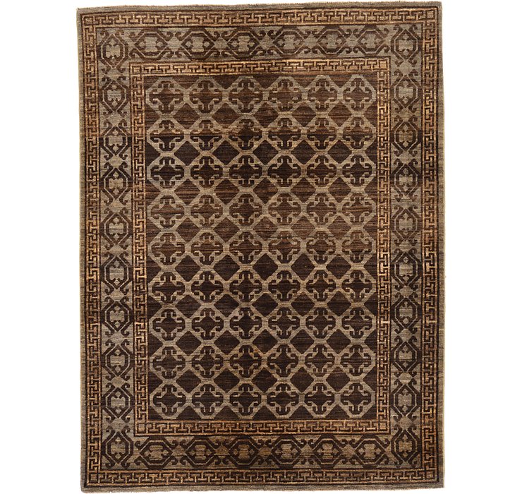 4' 10 x 6' 6 Khotan Ziegler Oriental...