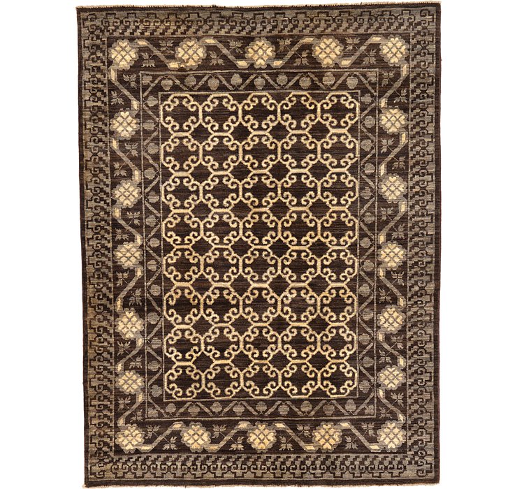4' 10 x 6' 5 Khotan Ziegler Oriental...