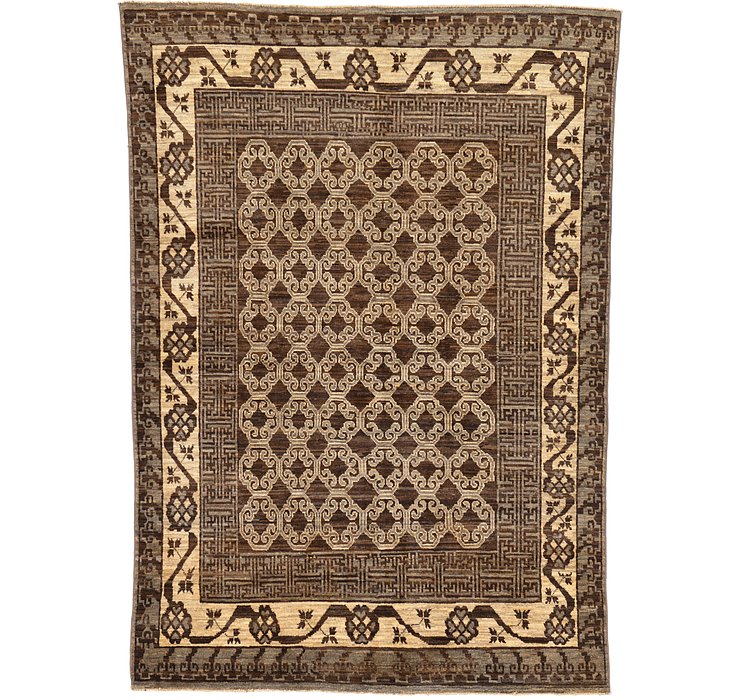 5' 4 x 7' 7 Khotan Ziegler Oriental...