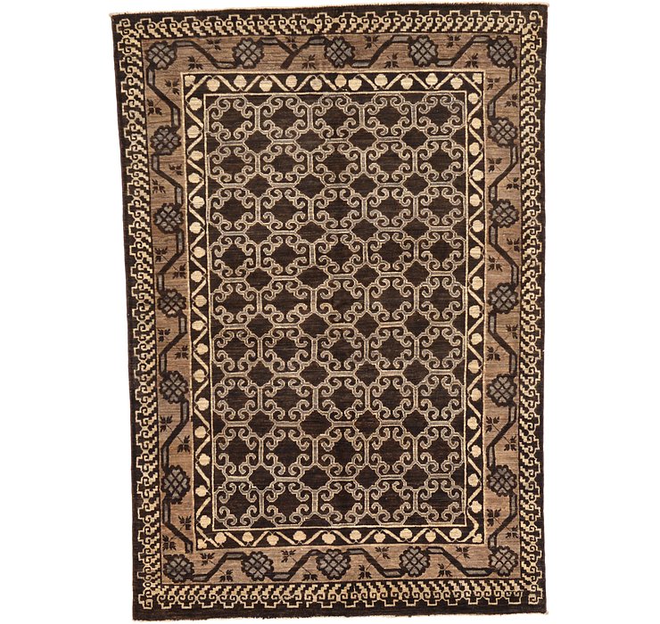 5' 4 x 7' 8 Khotan Ziegler Oriental...