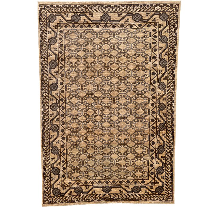 6' x 8' 8 Khotan Ziegler Oriental...