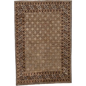 Unique Loom 6' 6 x 9' 6 Khotan Ziegler Oriental...