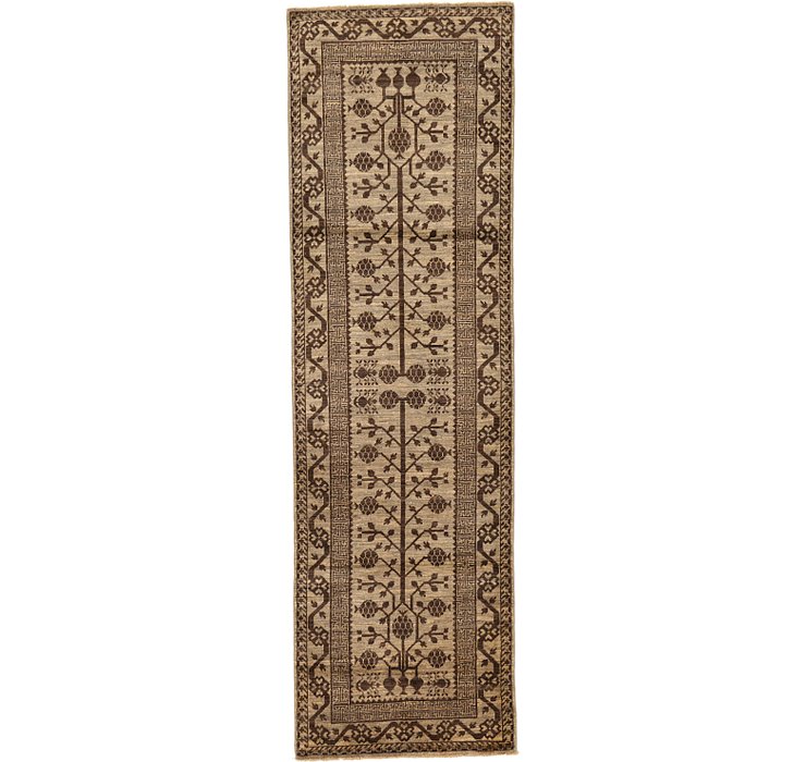 3' x 9' 8 Khotan Ziegler Oriental...