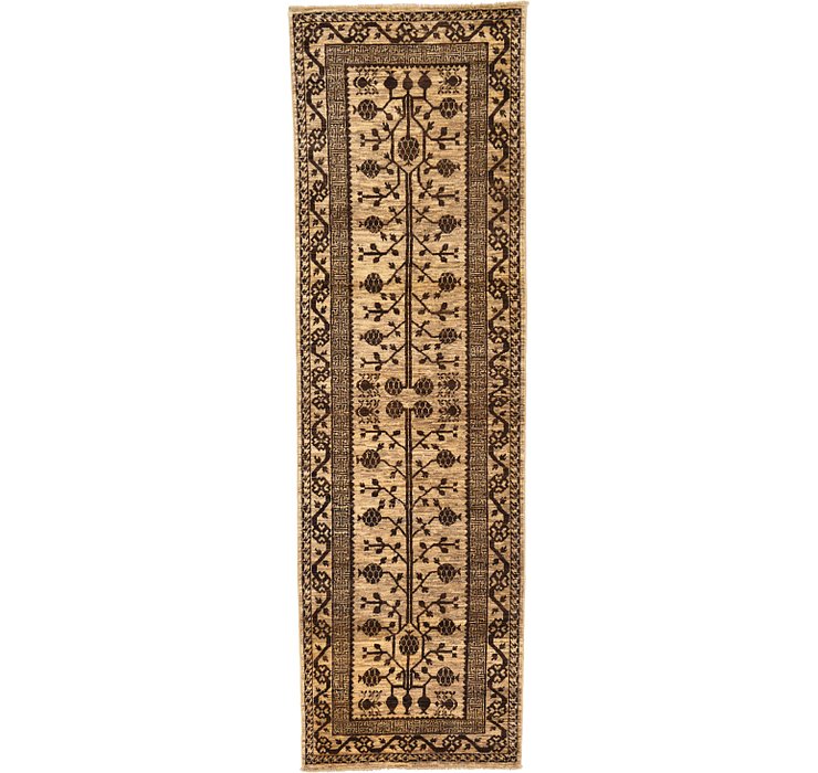 3' x 9' 7 Khotan Ziegler Oriental...