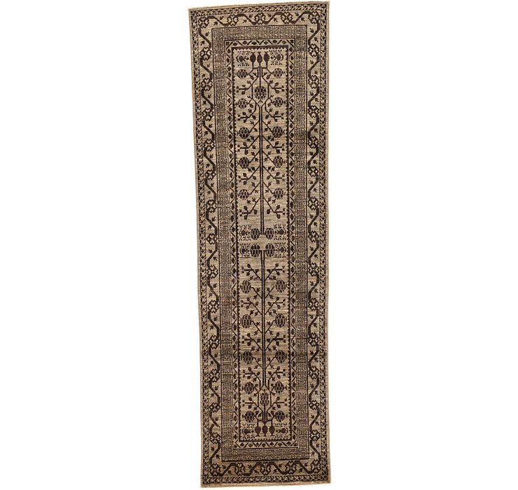 85cm x 297cm Khotan Ziegler Oriental...