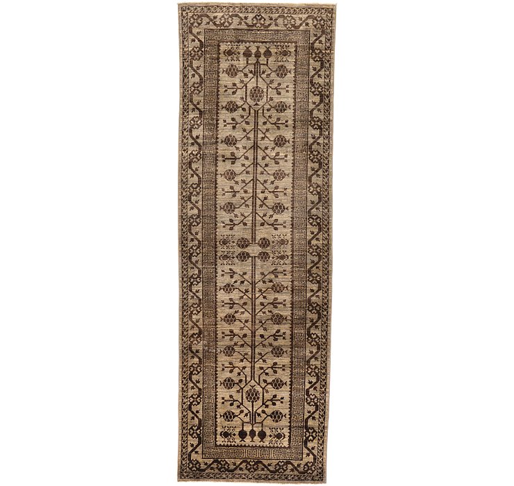 3' x 9' 7 Khotan Ziegler Oriental...