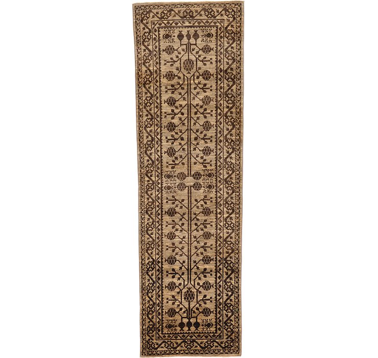 3' x 9' 7 Khotan Ziegler Oriental...