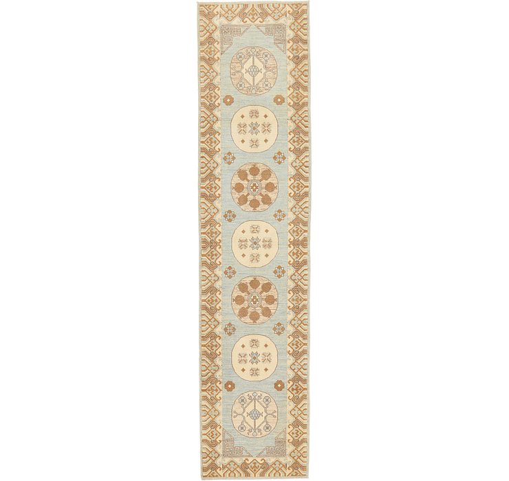3' x 12' 10 Khotan Ziegler Oriental...