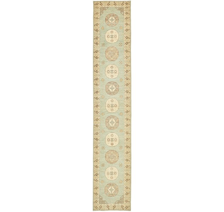 3' 4 x 18' 5 Khotan Ziegler Oriental...