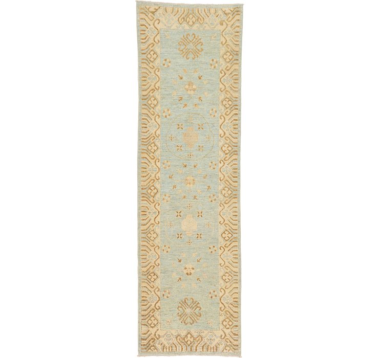 2' 10 x 9' 9 Khotan Ziegler Oriental...