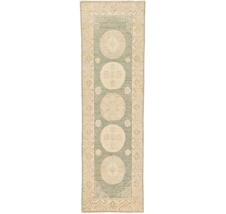 3' x 9' 8 Khotan Ziegler Oriental...