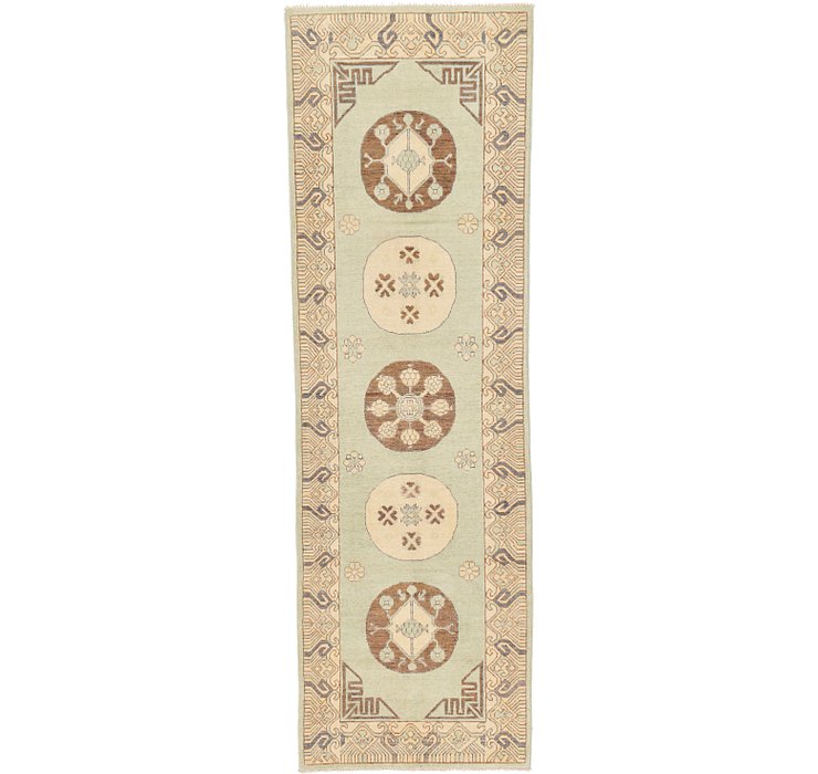 3' x 9' 6 Khotan Ziegler Oriental...