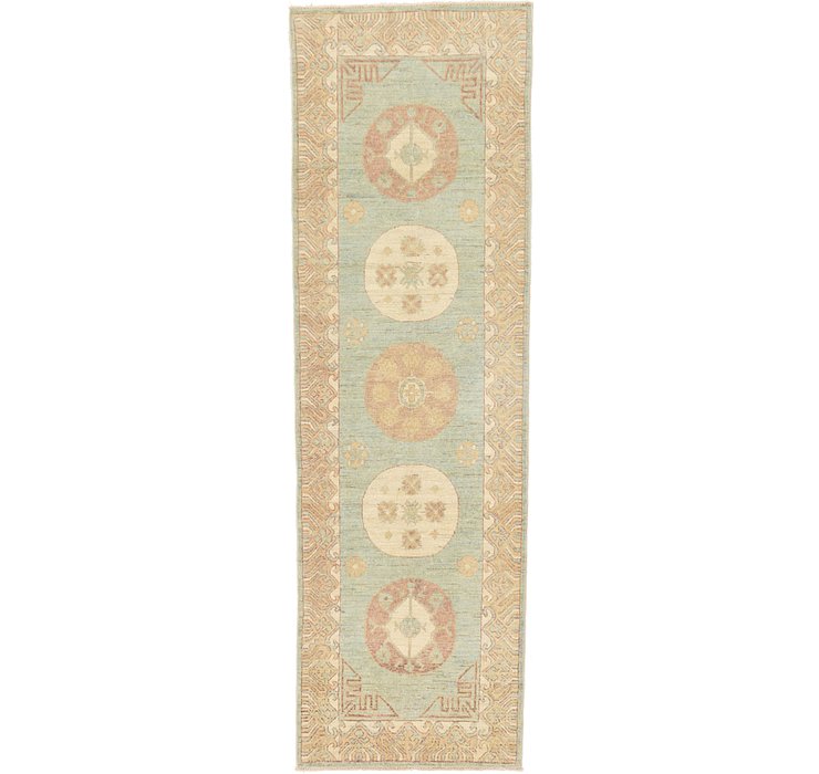 3' x 9' 7 Khotan Ziegler Oriental...
