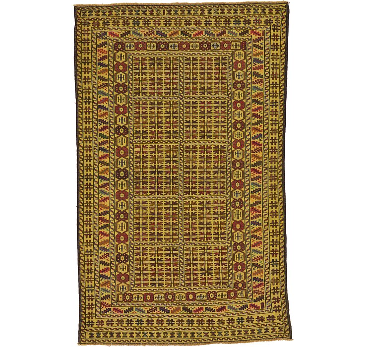 122cm x 195cm Kilim Afghan Rug